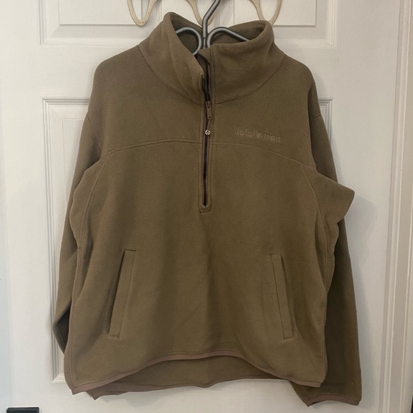 lululemon athletica Tops - lululemon Tumbled Fleece Quarter Zip
